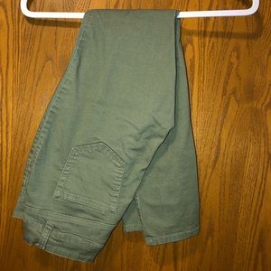 Blue Spice Green Skinny Jeans